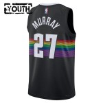 Maillot NBA Denver Nuggets Jamal Murray Nike 2025-26 City Edition Noir Swingman - Enfant